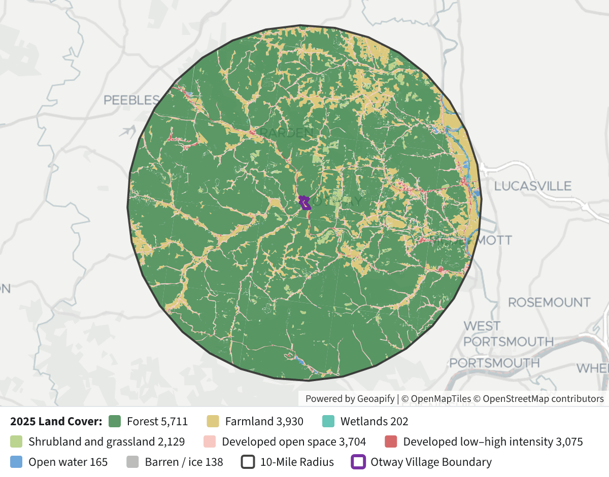Otway 10-Mile Land Cover